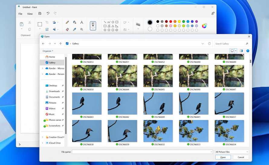 Nowy widok Galerii w Windows 11. To był tydzień z Microsoft 264
