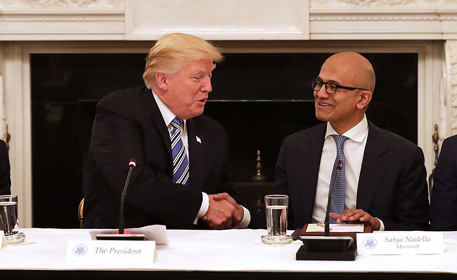 Trump niezadowolony z odmowy Microsoftu. Chce go wykluczyć z kontraktów federalnych