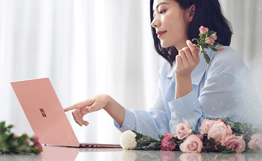 Różowy Surface Laptop 2 dostępny w Chinach