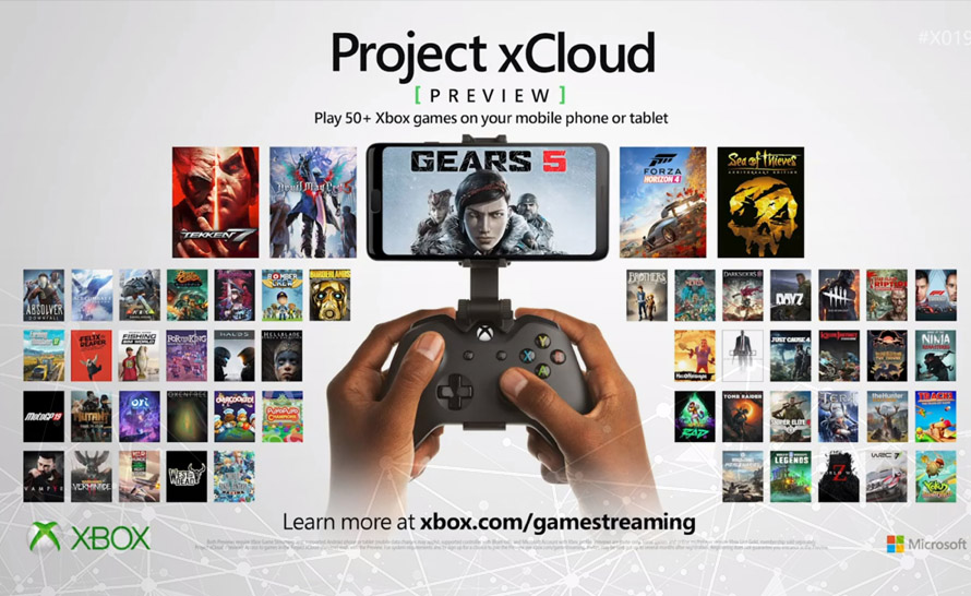 Project xCloud obsługuje już ponad 60 gier. Streaming gier na PC w 2020 roku