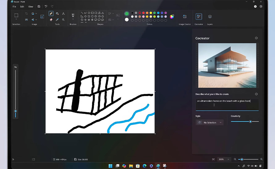 Nowe doświadczenia AI w aplikacjach Paint i Notatnik dostępne dla Windows Insiderów