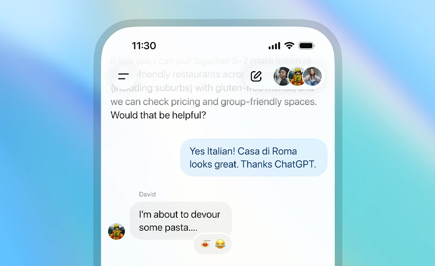 Czat grupowy w ChatGPT. Jak zaprosić znajomych?