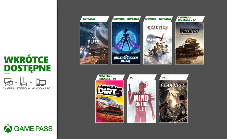 Dirt 5 i inne nowości zmierzające do Xbox Game Pass w lutym