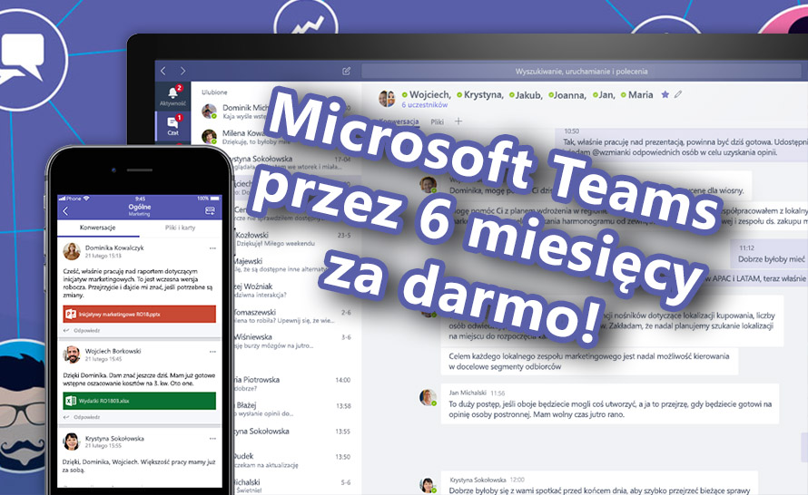 Microsoft Teams za darmo przez 6 miesięcy! Co powinniśmy wiedzieć o promocji?
