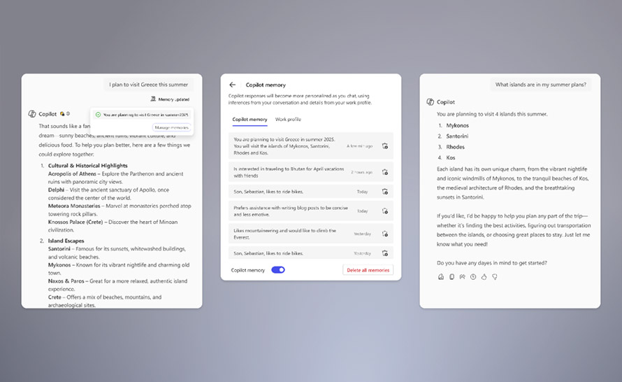 Microsoft 365 Copilot ma teraz pamięć. Co będzie o Tobie wiedział?