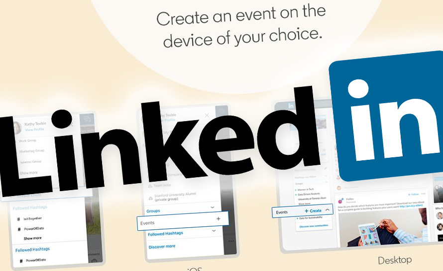 LinkedIn zyskał funkcję tworzenia profesjonalnych wydarzeń