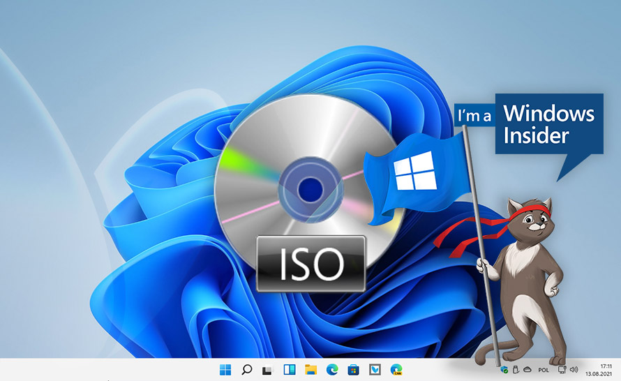 Obraz ISO i ulepszone udostępnianie w Windows 11 (build 25997 w Canary Channel)