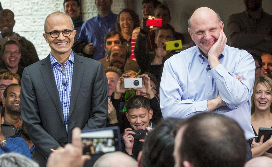 Satya Nadella: to Steve Ballmer pozwolił skierować Microsoft na chmurę