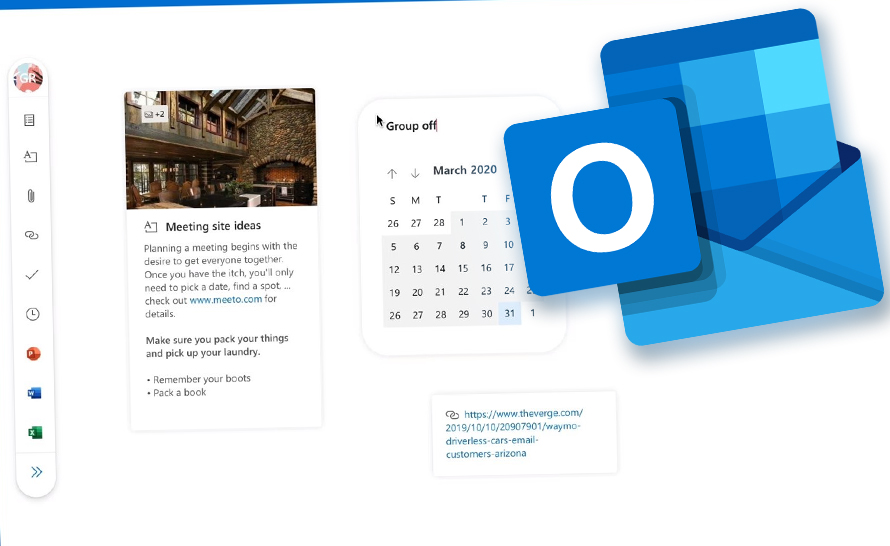 Nowa funkcja Outlooka o nazwie Spaces ułatwi organizację e-maili, spotkań i dokumentów
