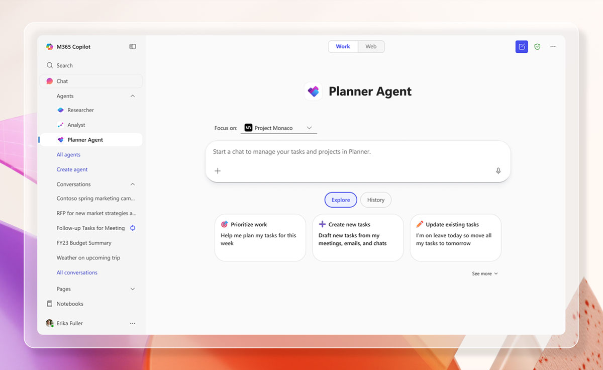 Nowy agent AI zmienia pracę z Plannerem w Microsoft 365