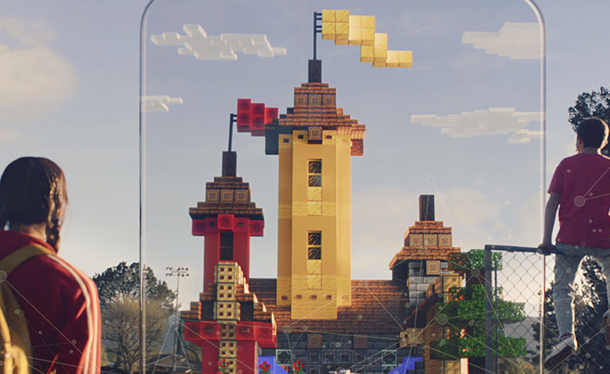 Tak wygląda budowanie domu w Minecraft Earth. Testy ruszyły w Londynie i Seattle