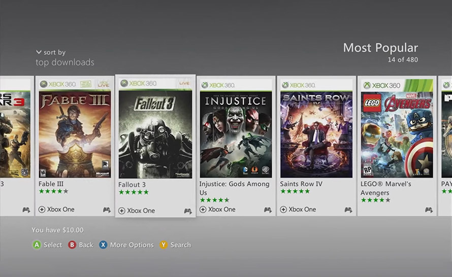 Xbox 360 Store zostanie zamknięty w lipcu 2024