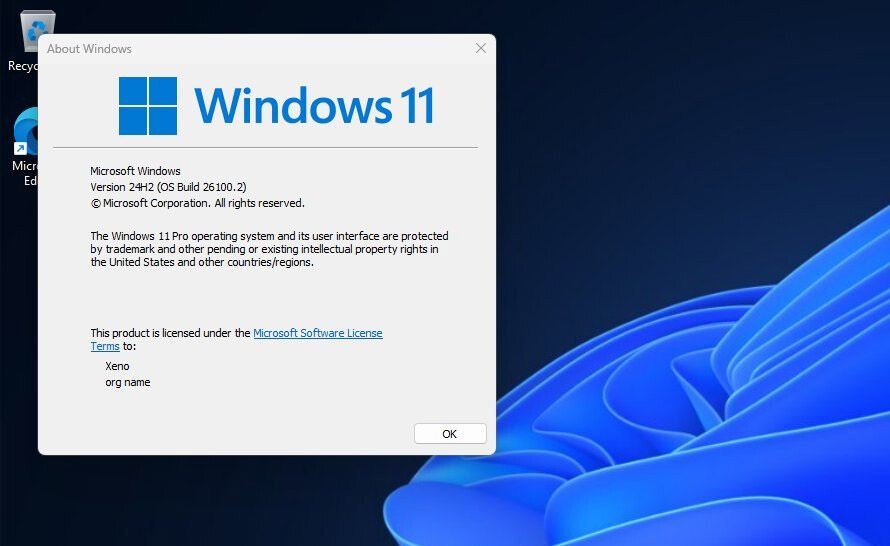 Windows 11 24H2 - build OEM już gotowy (26100.2)