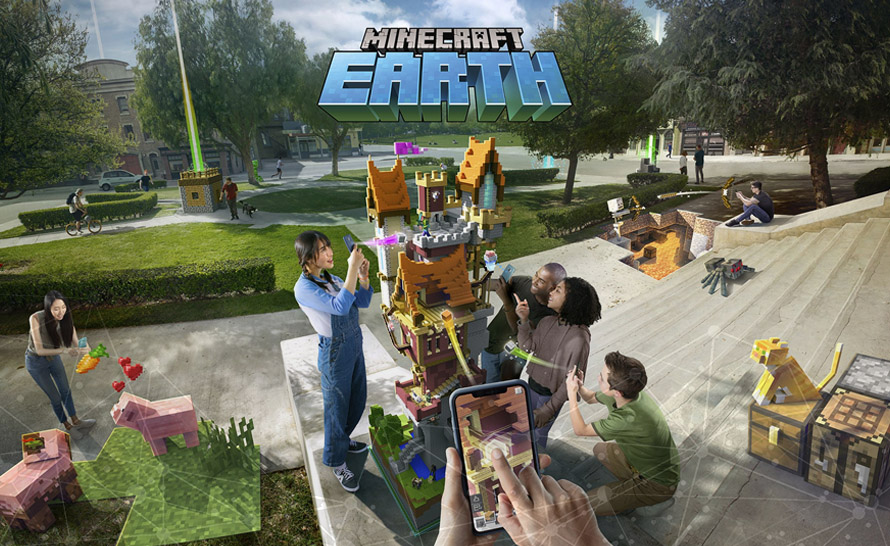 Minecraft Earth: cały świat staje się polem gry