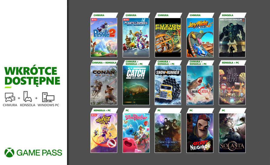 15 nowych gier zmierza do Xbox Game Pass w drugiej połowie maja