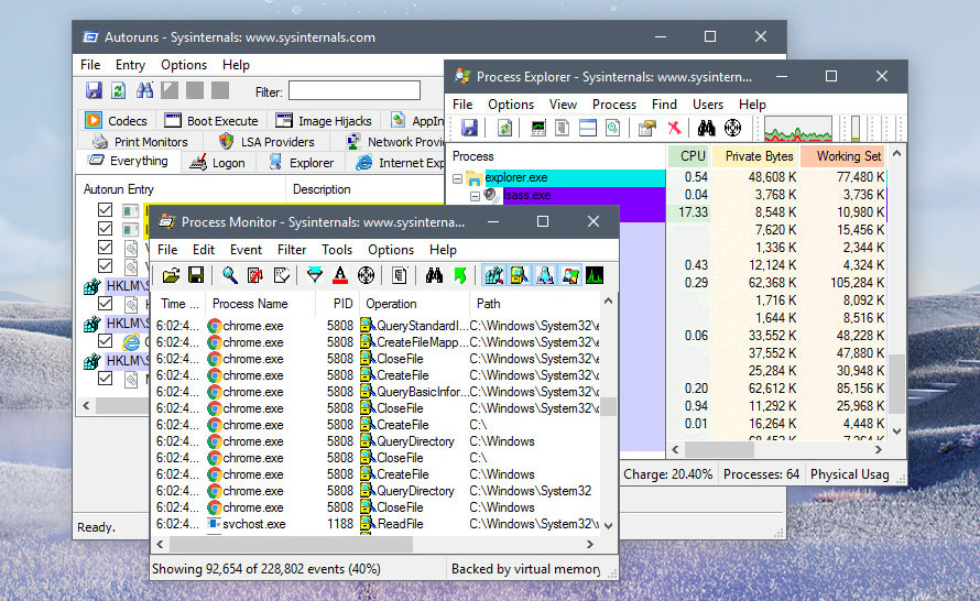 Windows Sysinternals otrzymał dużą aktualizację. Co nowego?
