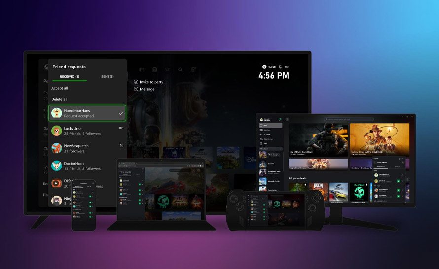 Zaproszenia do znajomych wróciły w listopadowej aktualizacji Xboksa