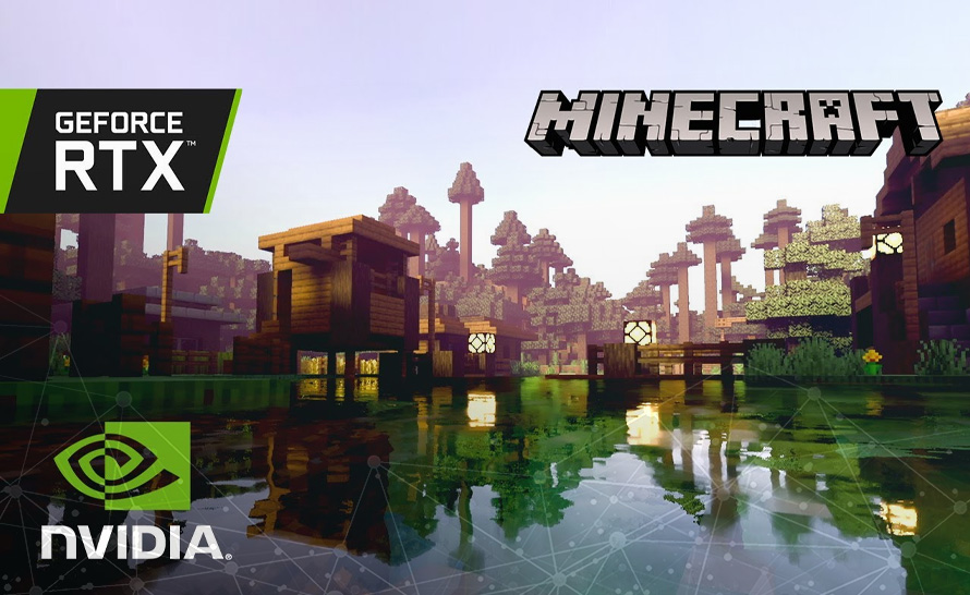 Minecraft z grafiką NVIDIA RTX na nowym wideo