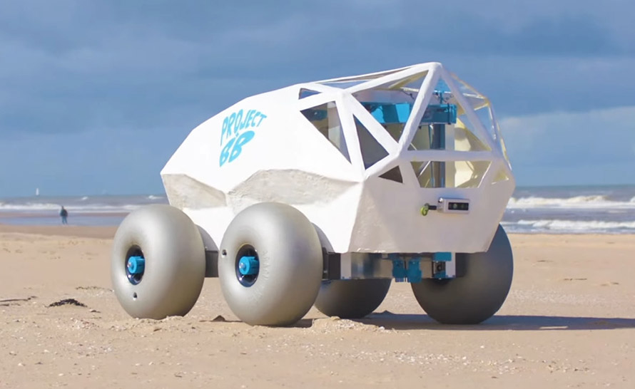 BeachBot, czyli sztuczna inteligencja sprzątająca plaże z niedopałków