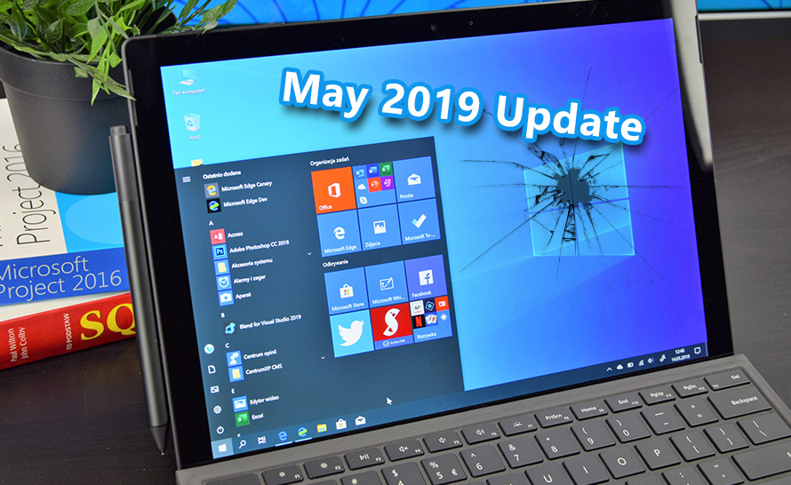Microsoft potwierdza problemy z ostatnią aktualizacją May 2019 Update