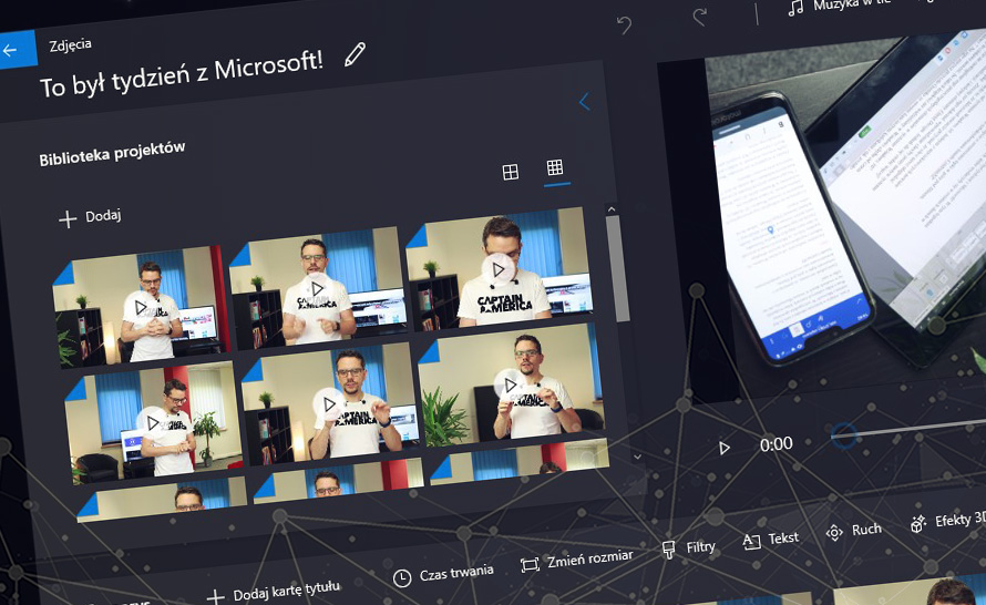 Aplikacja Zdjęcia w Windows 10 przestanie synchronizować projekty wideo z chmurą OneDrive
