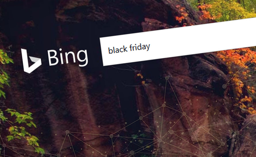 Bing frontem do klienta na Black Friday