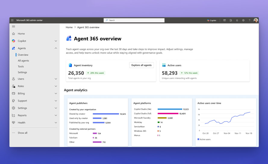 Microsoft Agent 365. Nowa platforma do zarządzania agentami AI