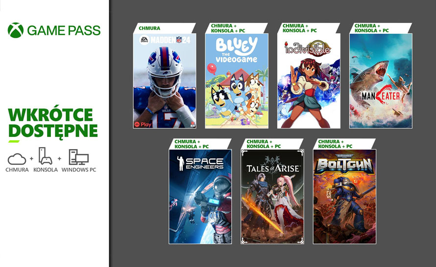 7 nowości w drugiej lutowej aktualizacji Xbox Game Pass