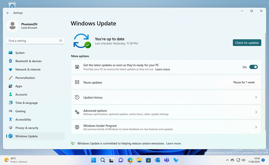 Windows 11 pozwoli szybciej otrzymywać nowe aktualizacje