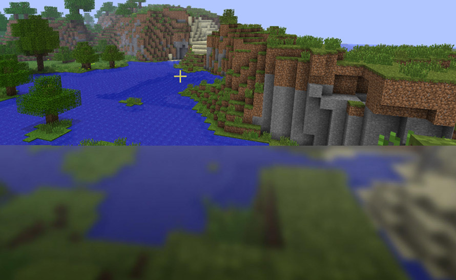 Fani Minecrafta odnaleźli świat z ekranu tytułowego