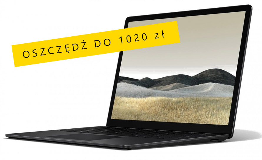 Surface Laptop 3 nawet 1000 zł taniej! Świetna promocja nadal trwa