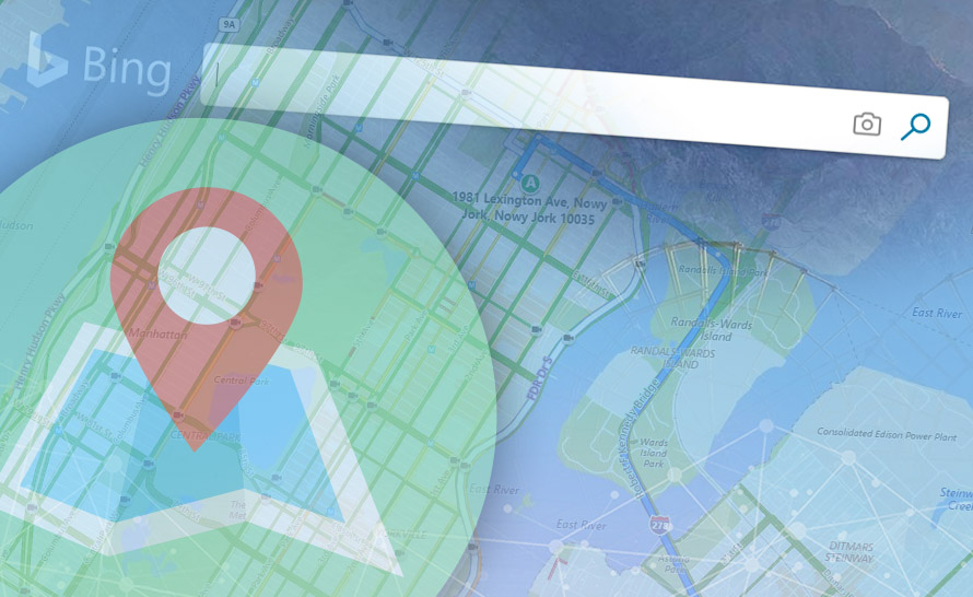 Mapy Bing nadrabiają zaległości względem Map Google