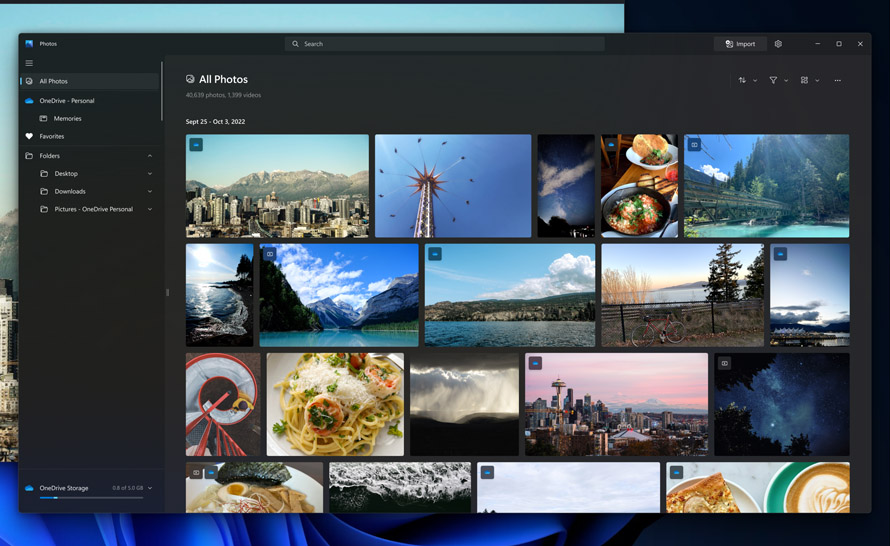 Nowa odsłona aplikacji Zdjęcia dostępna dla Insiderów na Windows 11
