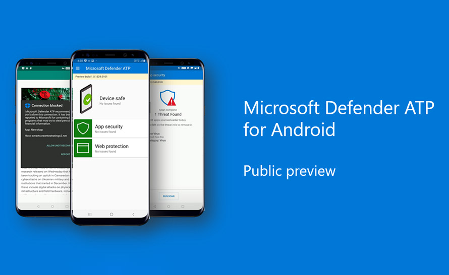 Microsoft Defender ATP teraz jako aplikacja na Androida