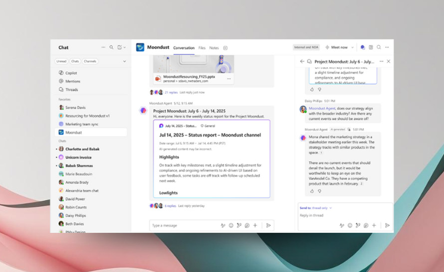 Agent kanału w Teams. Teraz zrobisz więcej z Copilotem