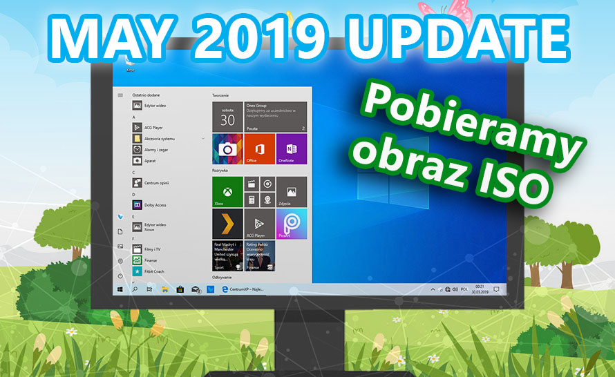 Jak pobrać czysty obraz ISO Windows 10 May 2019 Update?
