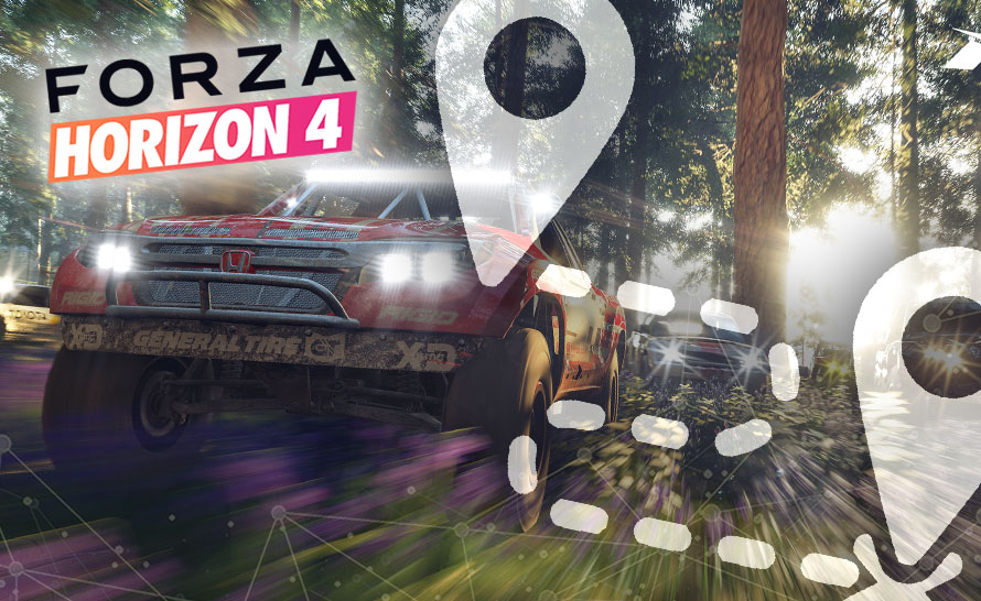Stwórz własną trasę wyścigu w Forza Horizon 4