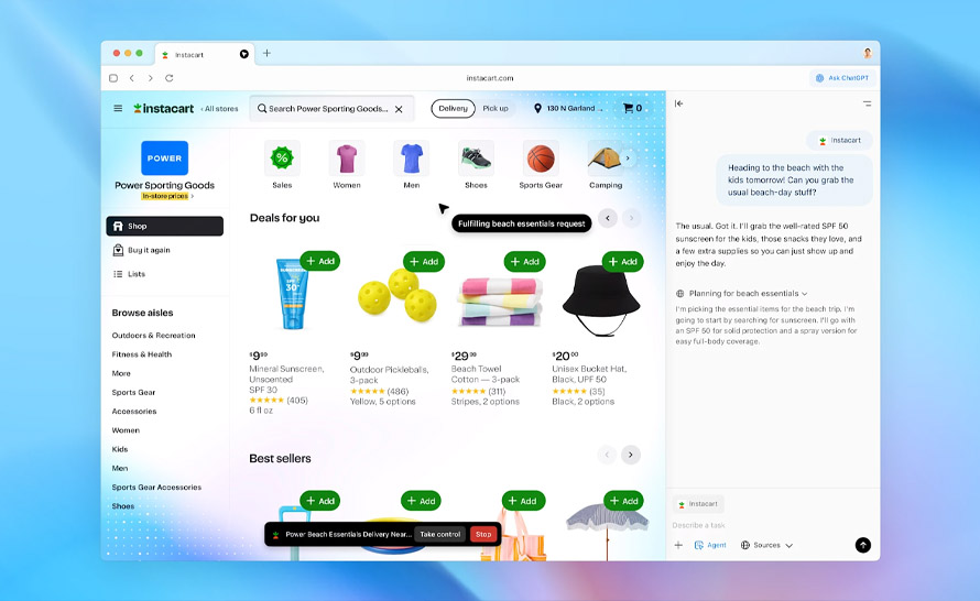ChatGPT Atlas. OpenAI ma teraz własną przeglądarkę