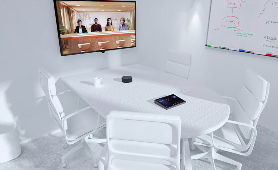 Microsoft Teams Rooms z łatwym przełączaniem kamer podczas spotkania