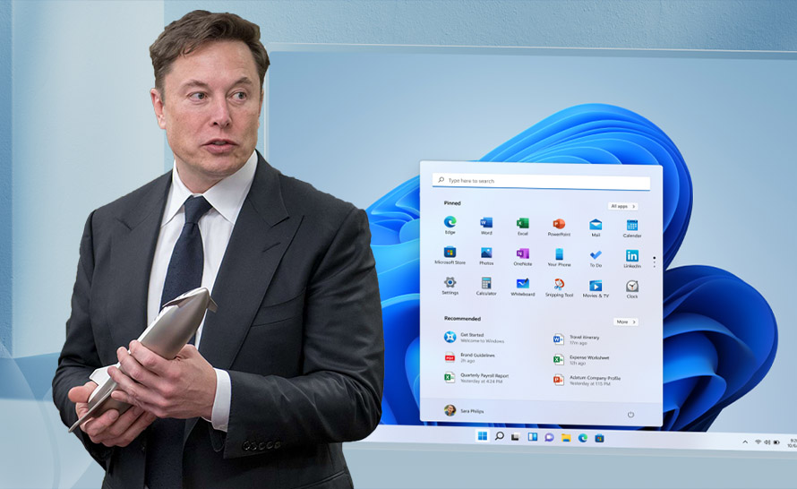 Elon Musk nie może zainstalować Windows 11