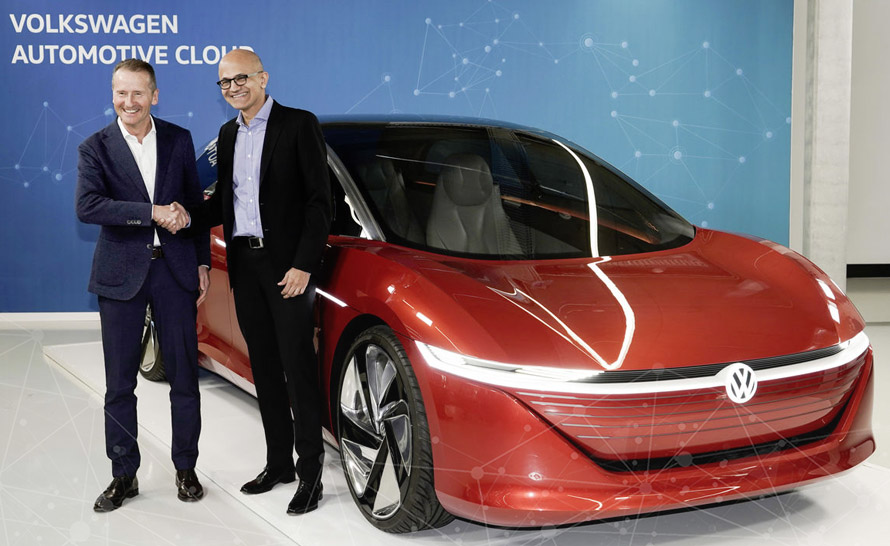 Pojazdy z Volkswagen Automotive Cloud zadebiutują w Europie