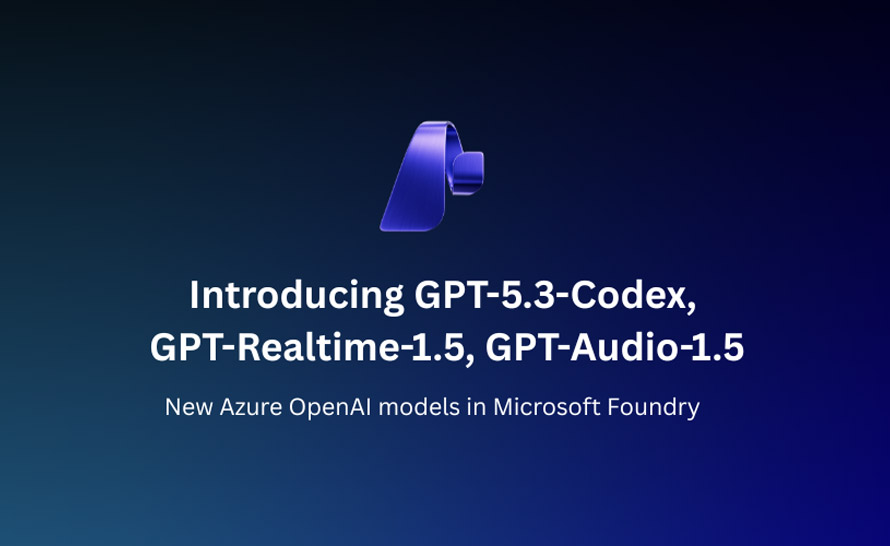 GPT-5.3-Codex i najnowsze modele dźwiękowe w Microsoft Foundry