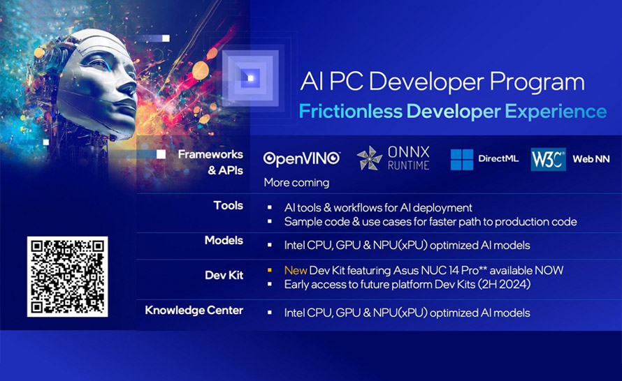 Intel uruchamia program dla deweloperów na AI PC