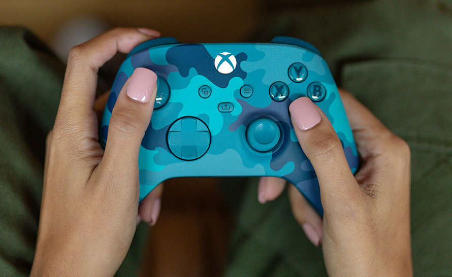 Kontroler bezprzewodowy Xbox w nowej wersji specjalnej Mineral Camo