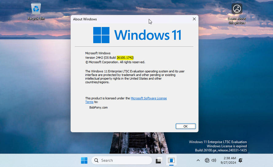 Microsoft udostępnił ewaluacyjne ISO Windows 11 24H2