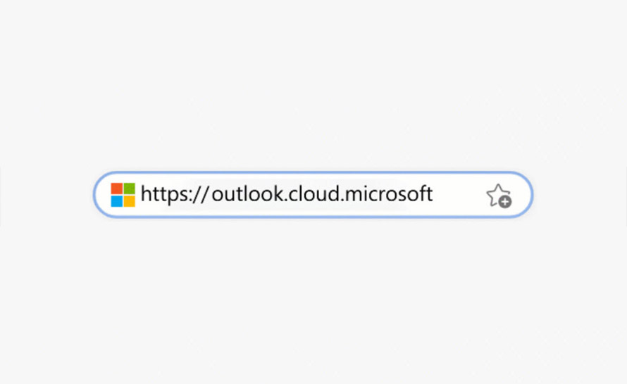Outlook wprowadzony do domeny cloud.microsoft