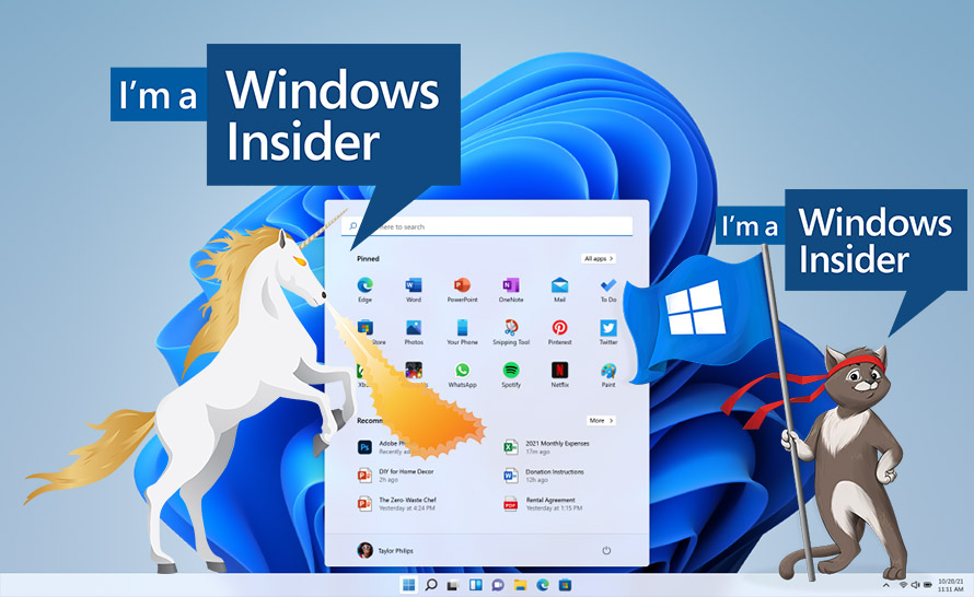 Pierwsza kompilacja Windows 11 Insider Preview już dostępna do pobrania (build 22000.51)