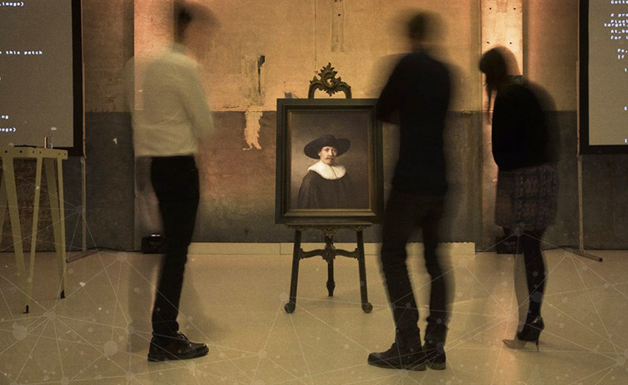 Sztuczna inteligencja, druk 3D i Rembrandt jak żywy