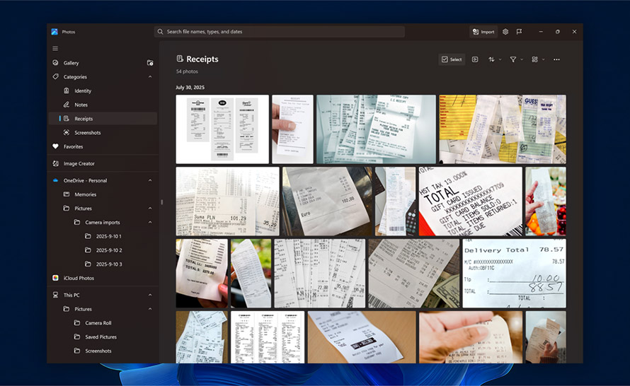 Zdjęcia na Windows 11 z nową funkcją AI. Automatyczna organizacja zdjęć