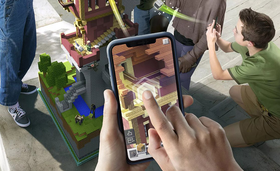 Minecraft Earth z kolejną testową aktualizacją na iOS i Androidzie